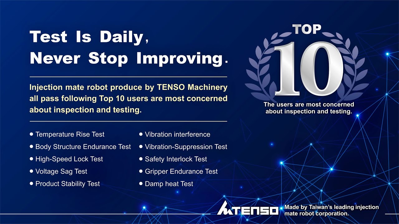Injection mate Robot, 100% moment | Tenso